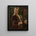 Dirk van Cloon 1730-1735 - Hendrik van den Bosch — quadro incorniciato alla parete