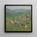 Henri Martin - Vista dei tetti di Labastide-du-Vert in estate - Henri Martin — quadro incorniciato alla parete