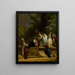 Nel giardino - Henri-Charles-Antoine Baron — quadro incorniciato alla parete