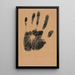La mano sinistra dell'artista - Henri-Charles Guérard — quadro incorniciato alla parete