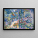 Pomeriggio nel giardino - Henri-Edmond Cross — quadro incorniciato alla parete