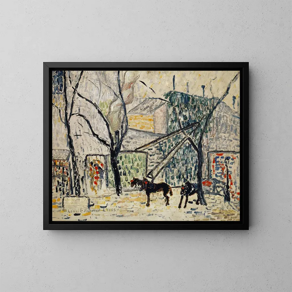 Boulevard - Henri-Edmond Cross — quadro incorniciato alla parete