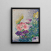 Bouquet di papaveri e crisantemi - Henri-Edmond Cross — quadro incorniciato alla parete