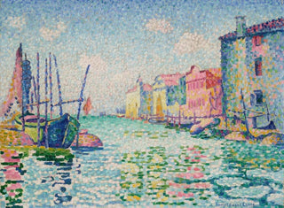 Canal du Ponte Lungo - Henri-Edmond Cross — vista dell’opera