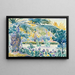 Giardino del pittore a Saint-Clair - Henri-Edmond Cross — quadro incorniciato alla parete