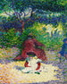 L'Enfant au tablier blanc - Henri-Edmond Cross — vista dell’opera