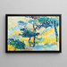 Paesaggio provenzale - Henri-Edmond Cross — quadro incorniciato alla parete