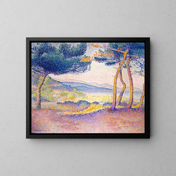 Pins le long de la côte - Henri-Edmond Cross — quadro incorniciato alla parete