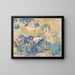 Il giardino dell'artista a Saint-Clair - Henri-Edmond Cross — quadro incorniciato alla parete