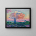 Le Nuage rose - Henri-Edmond Cross — quadro incorniciato alla parete