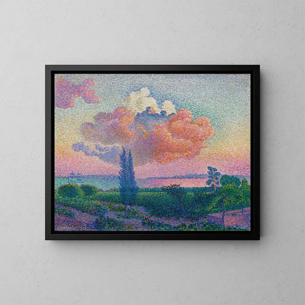 Le Nuage rose - Henri-Edmond Cross — quadro incorniciato alla parete