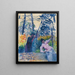 Studio per Giardino in Provenza - Henri-Edmond Cross — quadro incorniciato alla parete