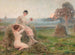 L'ora incantata - Henri-Eugène Delacroix — vista dell’opera