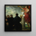 Omaggio a Eugène Delacroix - Henri Fantin-Latour — quadro incorniciato alla parete