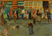 Scène di mercato, Parigi - Henri-Gabriel Ibels — vista dell’opera