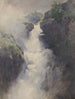 Una cascata tra le montagne - Henri-Joseph Harpignies — vista dell’opera