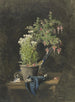 Un fucsia in vaso con giocattoli per bambini - Henri-Joseph Harpignies — vista dell’opera