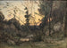 Una radura al tramonto - Henri-Joseph Harpignies — vista dell’opera