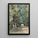 Allée sous-bois - Henri-Joseph Harpignies — quadro incorniciato alla parete
