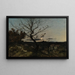 Chiaro di luna nei dintorni di Marsiglia - Henri-Joseph Harpignies — quadro incorniciato alla parete