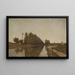Le Canal de Briare - Henri-Joseph Harpignies — quadro incorniciato alla parete