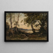 L'Aurore - Henri-Joseph Harpignies — quadro incorniciato alla parete
