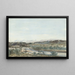 Paesaggio con una valle fluviale nel sud della Francia - Henri-Joseph Harpignies — quadro incorniciato alla parete