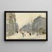Le boulevard Saint-Germain, Parigi - Henri-Joseph Harpignies — quadro incorniciato alla parete