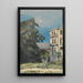 Menton - Henri-Joseph Harpignies — quadro incorniciato alla parete