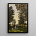 Paesaggio con ruscello - Henri-Joseph Harpignies — quadro incorniciato alla parete