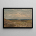 Paesaggio di colline - Henri-Joseph Harpignies — quadro incorniciato alla parete
