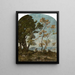 Paesaggio del mezzogiorno - Henri-Joseph Harpignies — quadro incorniciato alla parete