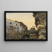 Paesaggio sul Mediterraneo - Henri-Joseph Harpignies — quadro incorniciato alla parete