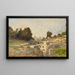 Roma vista del Palatino - Henri-Joseph Harpignies — quadro incorniciato alla parete