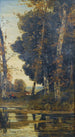 Scène de chasse à courre - Henri-Joseph Harpignies — vista dell’opera