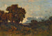 Tramonto sul fiume Allier - Henri-Joseph Harpignies — vista dell’opera