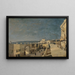 Un quai a Nizza, Les Ponchettes - Henri-Joseph Harpignies — quadro incorniciato alla parete