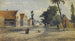 Una Strada di Villaggio - Henri-Joseph Harpignies — vista dell’opera