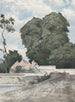 Vista dai bastioni di Chartres - Henri-Joseph Harpignies — vista dell’opera