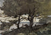 Vista scattata a Cap Martin - Henri-Joseph Harpignies — vista dell’opera