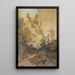 Vue près de Menton - Henri-Joseph Harpignies — quadro incorniciato alla parete