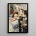 Le drapeau français - Henri Jules Jean Geoffroy — quadro incorniciato alla parete