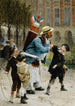 Qui a cassé les lunettes doit les payer - Henri Jules Jean Geoffroy — vista dell’opera