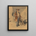 Prenthandelaar after Karl Girardet - Henri Adan — quadro incorniciato alla parete