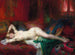 Odalisque - Henri Adrien Tanoux — vista dell’opera