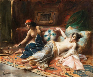 Odalisques - Henri Adrien Tanoux — vista dell’opera