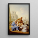 Repos pendant la fuite en Égypte - Henri Antoine de Favanne — quadro incorniciato alla parete