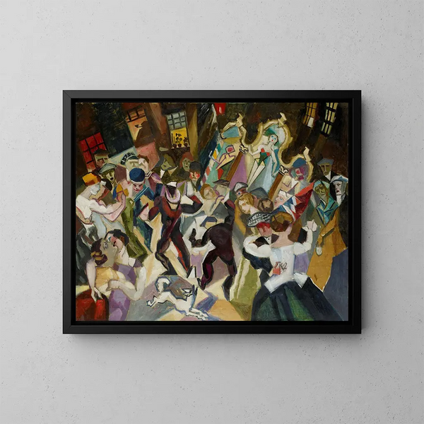 Jordaan - Henri Braakensiek — quadro incorniciato alla parete