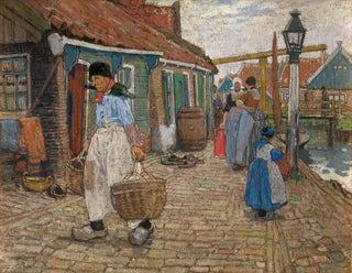 À Volendam - Henri Cassiers — vista dell’opera