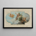 Allégorie delle Arti - Henri Courselles-Dumont — quadro incorniciato alla parete